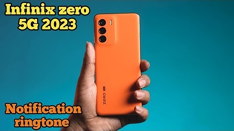 How To Set Notification Ringtone In Infinix Zero 5G 2023, Notification Ringtone Kaise Change