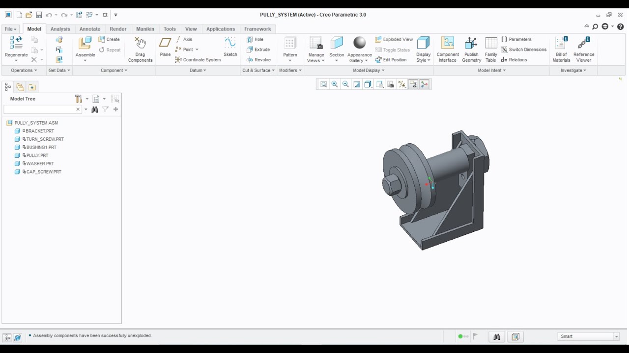 PULLEY SUPPORT ASSEMBLY (PART-03) - YouTube