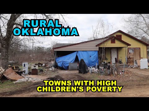 OKLAHOMA: Rural Towns With High Children's Poverty Rates