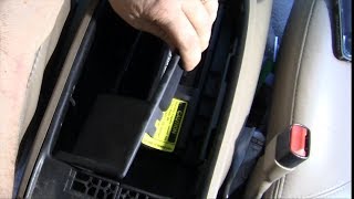 how to remove six disk changer from center console 1997   2002 expedition, 1997   2003 f 150, & navi