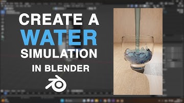 Water Simulation  Tutorial in Blender! (with collision)