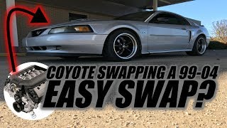 Why you should coyote swap your 9904 New Edge Mustang *EASY SWAP*