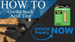 How to Check for Acid in a Compressor - HVACRsupplyNOW