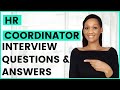 HR COORDINATOR Interview Questions And Answers HR Assistant HR Administrator 