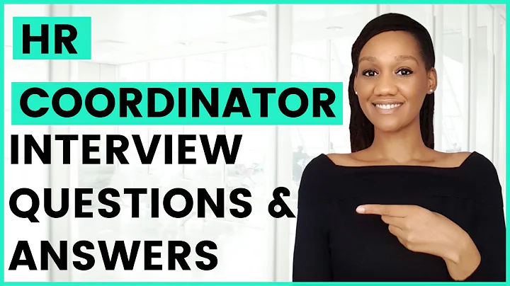 HR COORDINATOR Interview Questions and Answers (HR...