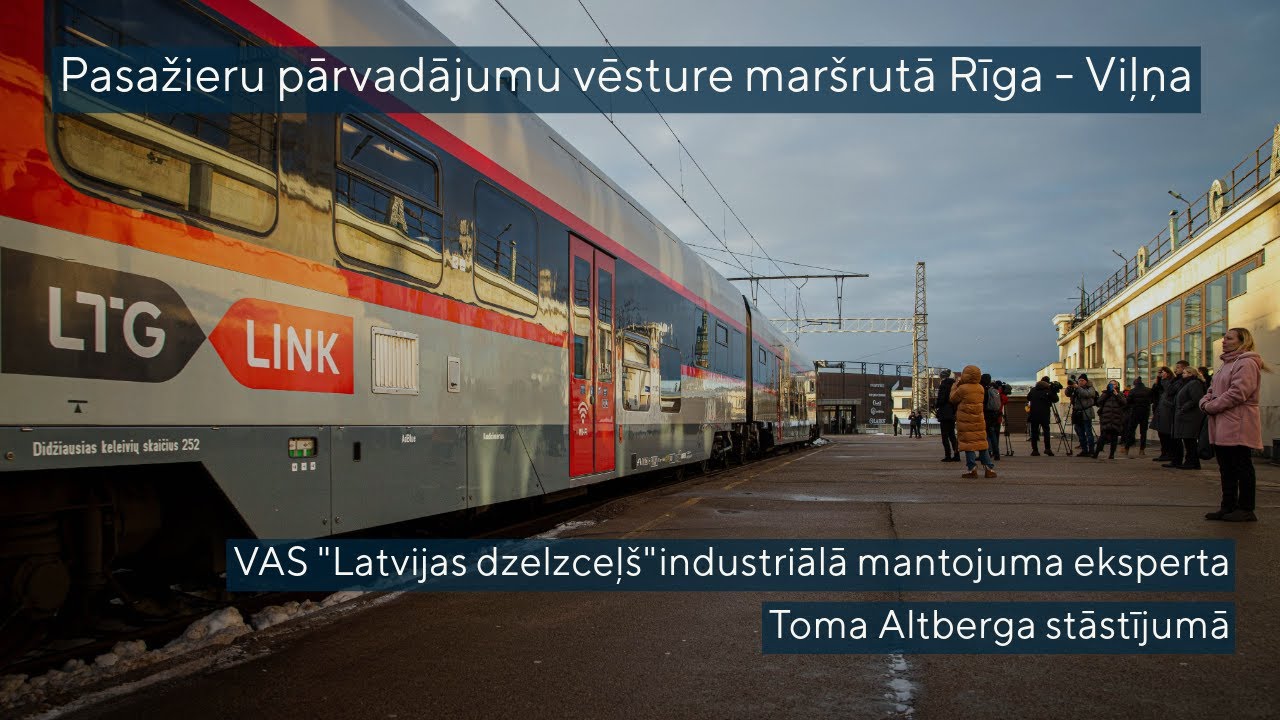 Pasažieru pārvadājumu vēsture maršrutā Rīga - Viļņa