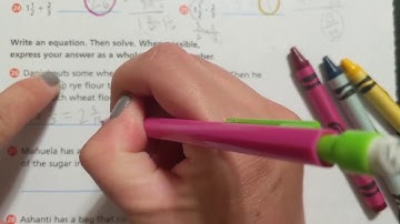 Math Lesson 3.7 (video 2)