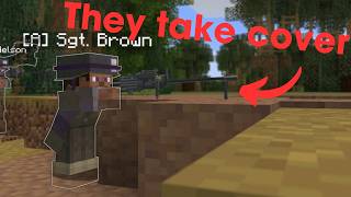 Minecraft AI Soldiers That Actually Use Cover | Steve's Army