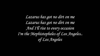 Marilyn Manson - The Mephistopheles of Los Angeles (Lyrics)