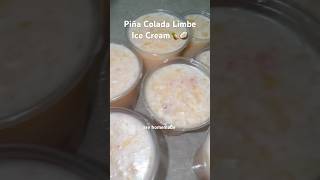 Homemade Piña Colada Limbe Ice Cream Pt.5🍍🥥