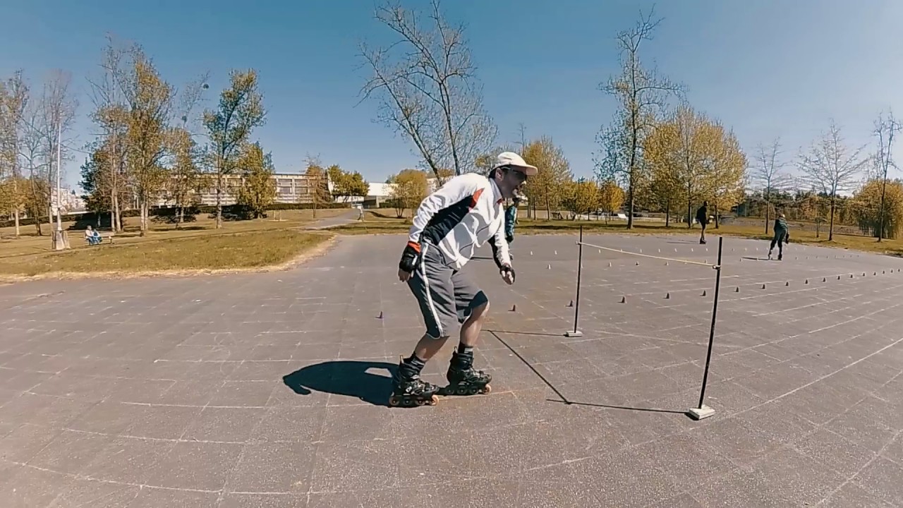 Entraînements sauts en roller hauteur pure
