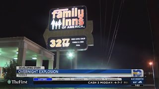 Police investigates meth lab explosion at local motel