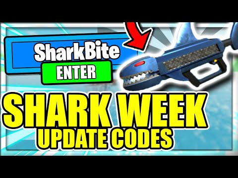 All New Secret Op Working Codes Shark Week Update Roblox Sharkbite Youtube - roblox sharkbite shark week