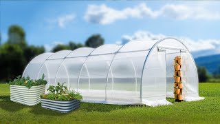 Setting Up Our Green House (Quick & Easy)