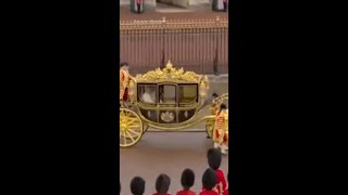 King Charles III Coronation Procession begins