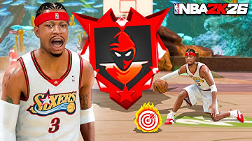 ALLEN IVERSON + LEGEND ANKLE ASSASSIN is UNGUARDABLE on NBA 2K26!