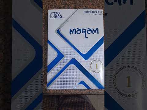 روزمة ورق مرام ٧٠ جرام السعر ١١٥ جنيه