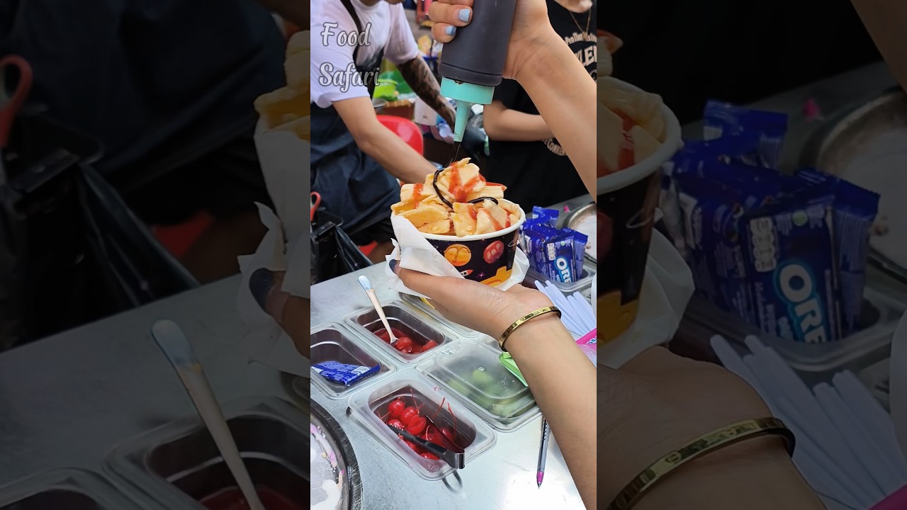 Must Try Very Tasty Thai Fried Ice Cream 