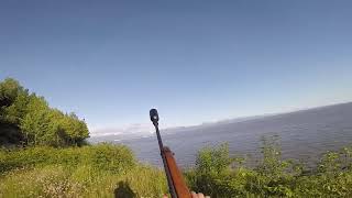 Ruger 10/22 golf ball launcher