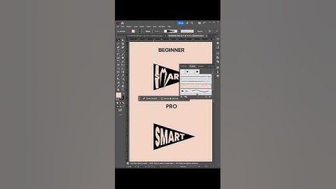Adobe Illustrator Tips 2025 - Text Effect Trick Using Width Tool & Brush
