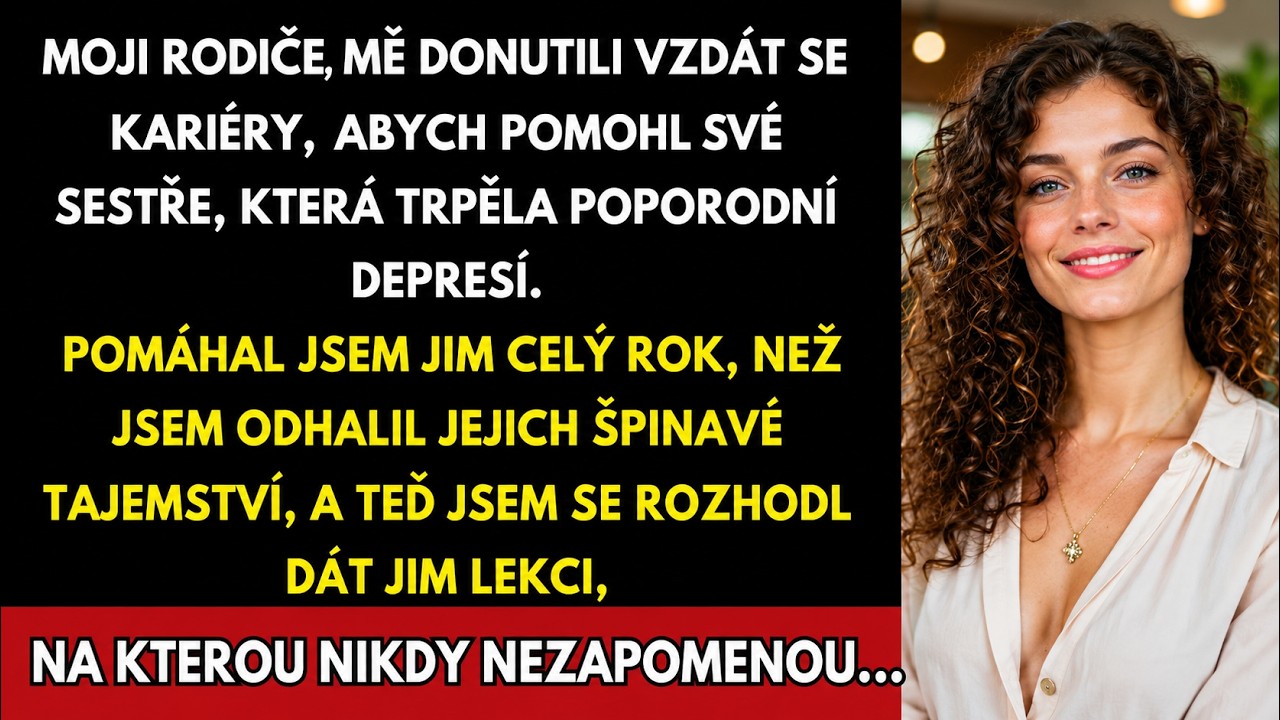 Rok jsem se starala o synovce, posílala sestře čtyřicet tisíc měsíčně a zrušila dovolenou, protože „měla těžkou poporodní depresi“. Jenže když jsem jednou přišla domů dřív, slyšela jsem, jak se s...