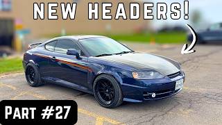 TIBURON BUILD PART #27 | OBX HEADERS | SOUND CLIPS AND FLY BYS