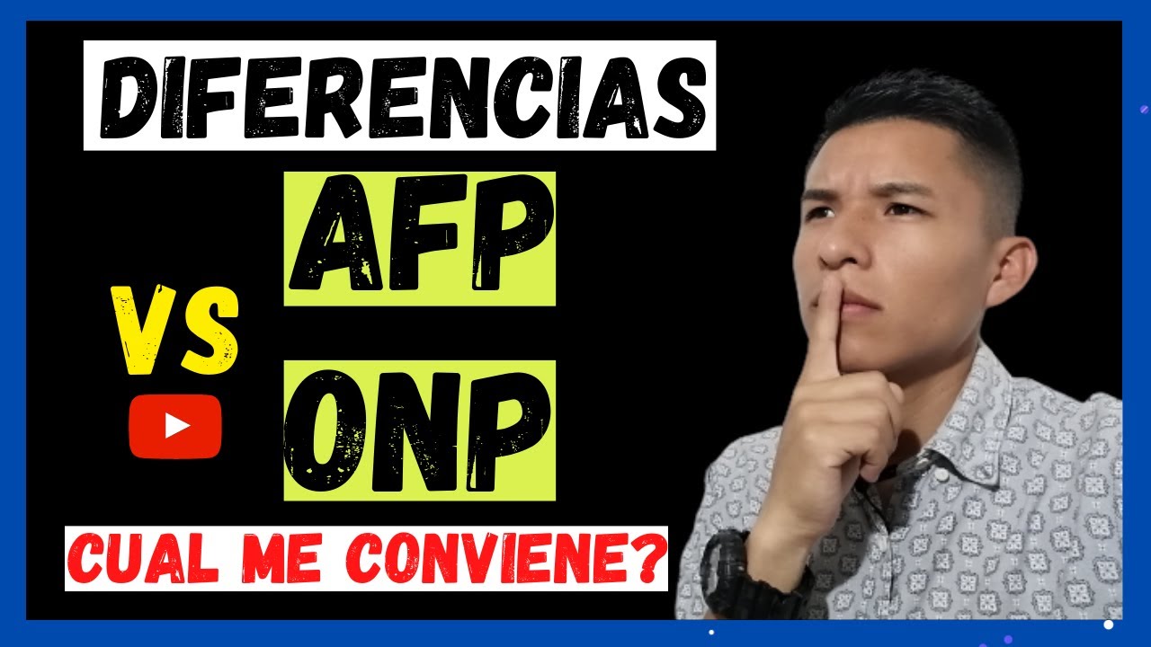 💥 DIFERENCIAS DE LA AFP Y ONP // QUE ME CONVIENE MAS ONP O AFP🤔 SISTEMA DE PENSIONES PERU 2021 💰