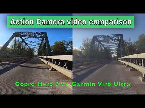 Gopro Hero 7 Black vs Garmin Virb ultra 30 1080p 60fps