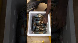పీతలు డెలివరీ... | Crabs Delivery #crabs #seefood #export #youtubeshorts #viral