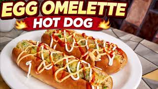 Egg Omelette Hot Dog That Tastes Better Than Restaurant Food screenshot 3