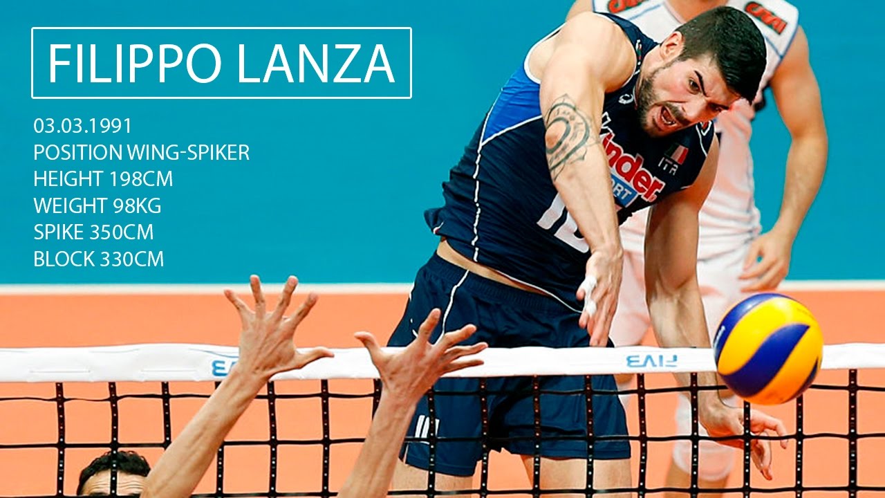 TOP 10 Best Volleyball Spikes by Filippo Lanza YouTube