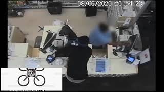 Aggravated robbery at the Walgreens || CCTV