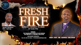 Fresh Fire Service Launch 2026 Advertisment - TTCOG Durham