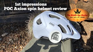 POC Axion SPIN helmet first look and impressions
