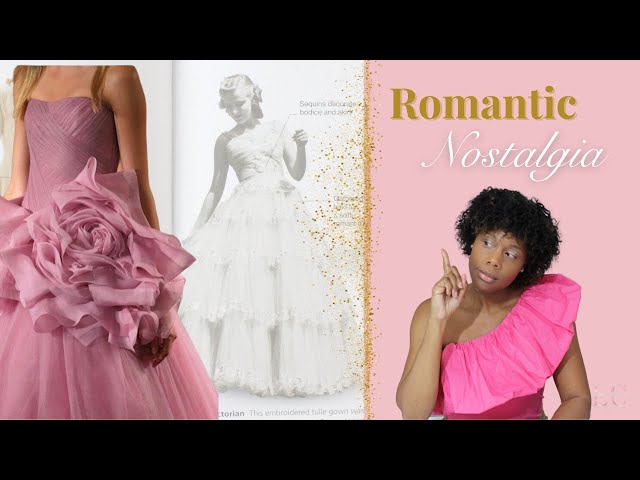 Ruffles and Flounce Dresses, Romantic Nostalgia - YouTube