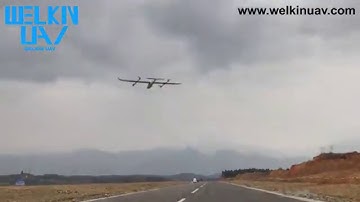 WELKINUAV New Design Light Weight Civil Use Fixed-Wing VTOL Drone