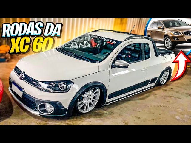 NÃO OUVIU A OPINIÃO DOS OUTROS E REALIZOU O SONHO DA SAVEIRO CROSS G6  REBAIXADA E COM SOM 