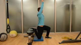 Bench Hip Flexor Stretch