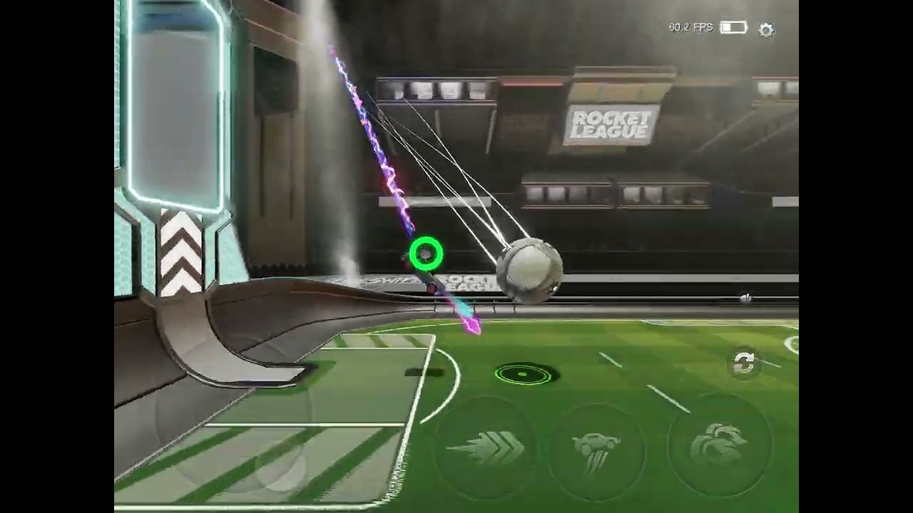 Turtle air dribble Rl sideswipe