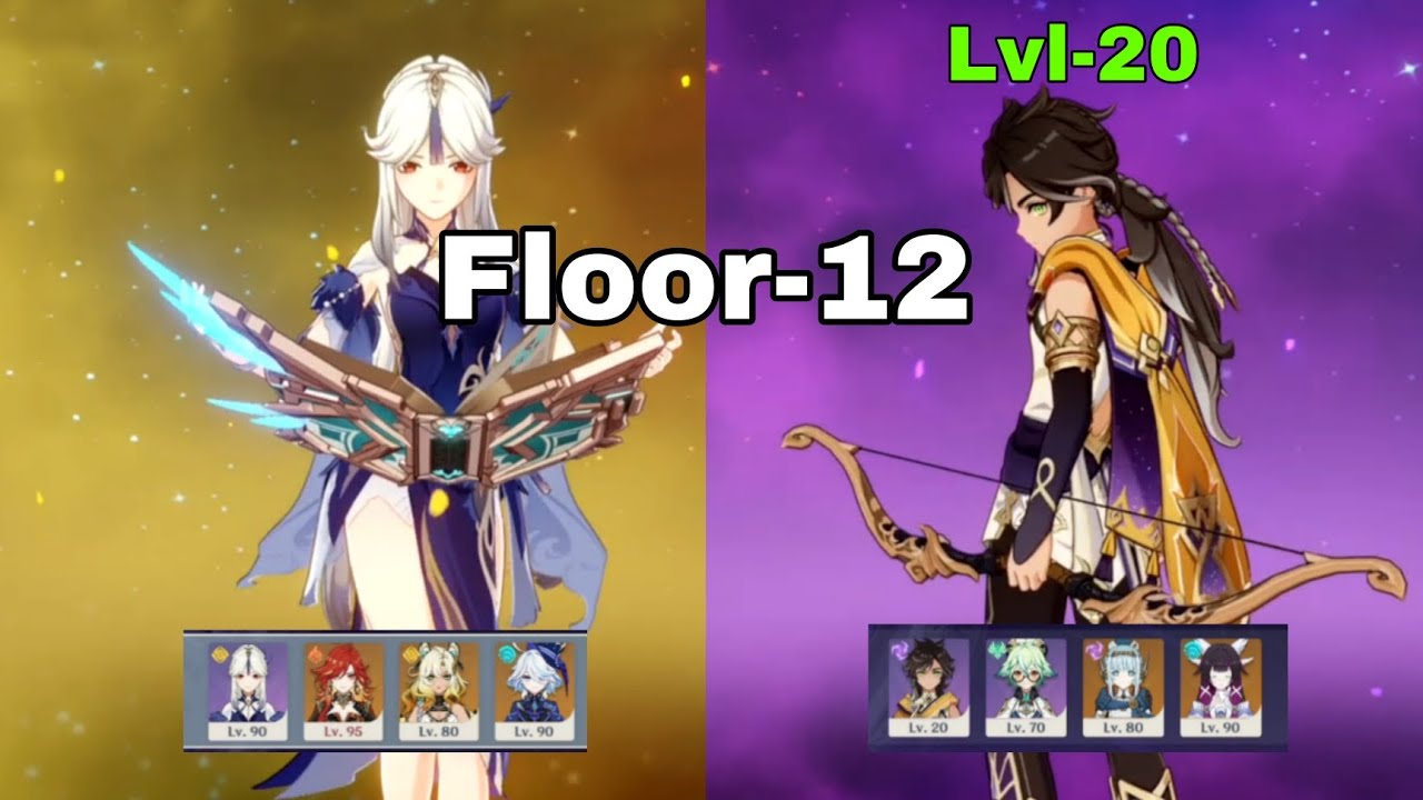 Ningguang and sethos spiral abyss floor 12 clear 