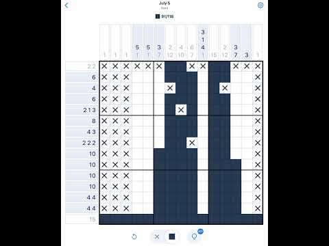 Nonogram July 5 2024