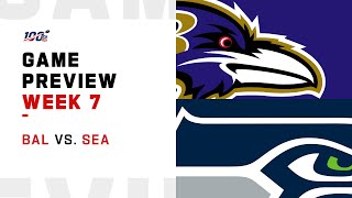 Baltimore Ravens vs. Seattle Seahawks Week 7 NFL Game Preview