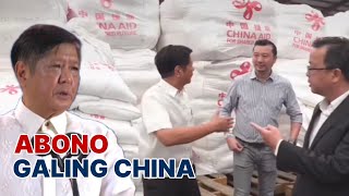 20,000 metric tons of fertilizer donation from the People’s Republic of China