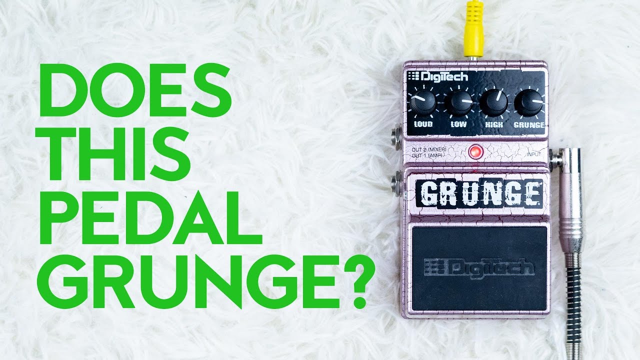 Does the Digitech Grunge sounds like grunge? - YouTube
