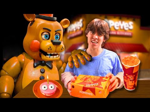 FNAF Popeyes Meal Review! - YouTube