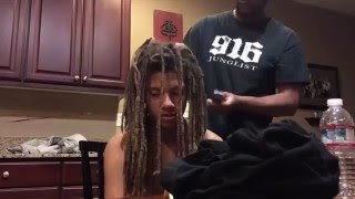 Mom Reacts to Teen Cutting off Dreads after 9 Years