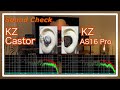 Kz castor vs kz as16 pro iems chinese inear sound comparison 