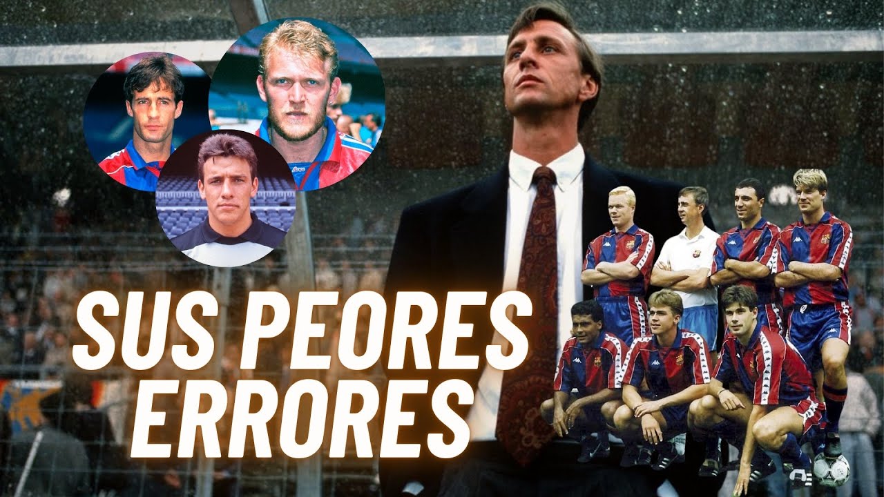 Los PEORES fichajes de JOHAN CRUYFF en el FC Barcelona 🤣