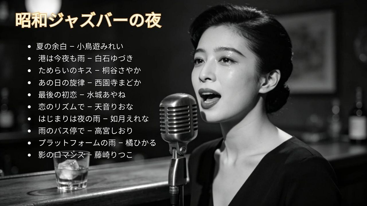 大人の昭和アーバン・ブルース 🎷 ワインに合う極上ジャズ