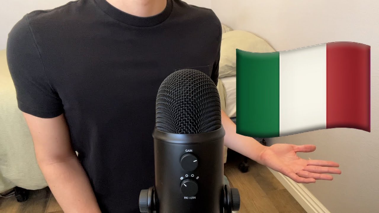 ASMR | Learn Italian with me (ASMR in Italiano)
